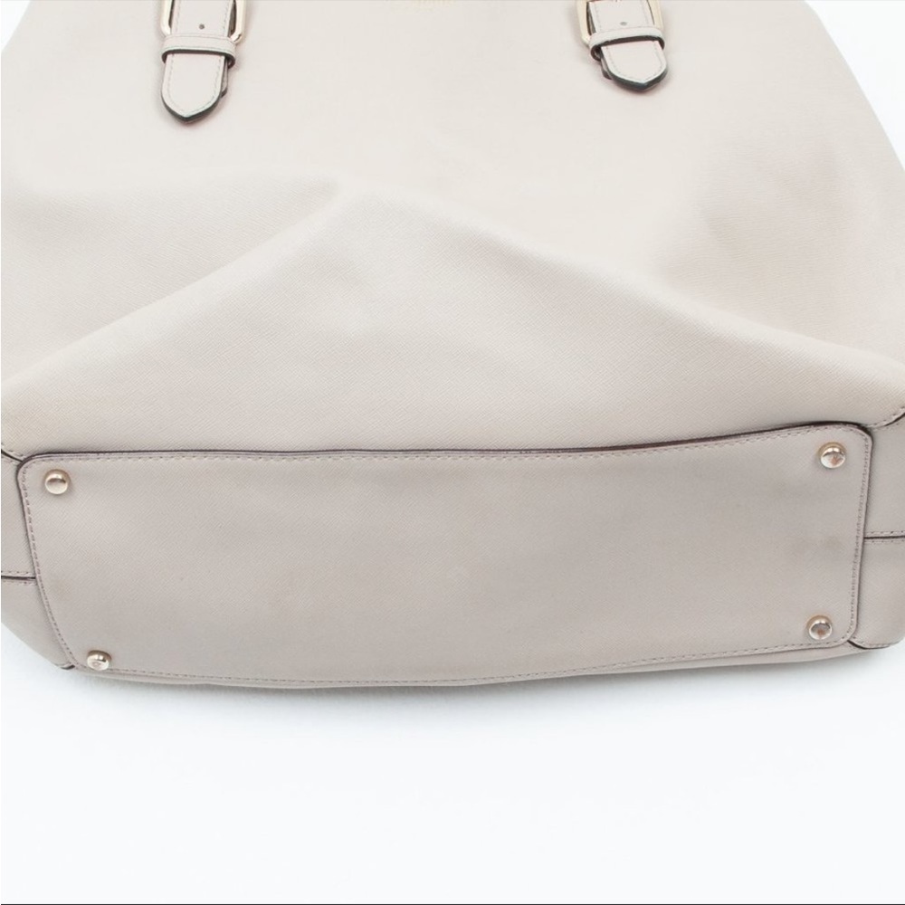 Kate Spade Cove Street Airel Leather Tote Handbag | Stone Cream - Picture 2 of 8